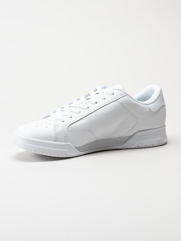 Lacoste - Twin Serve 0721 2 - Vita sneakers i skinn