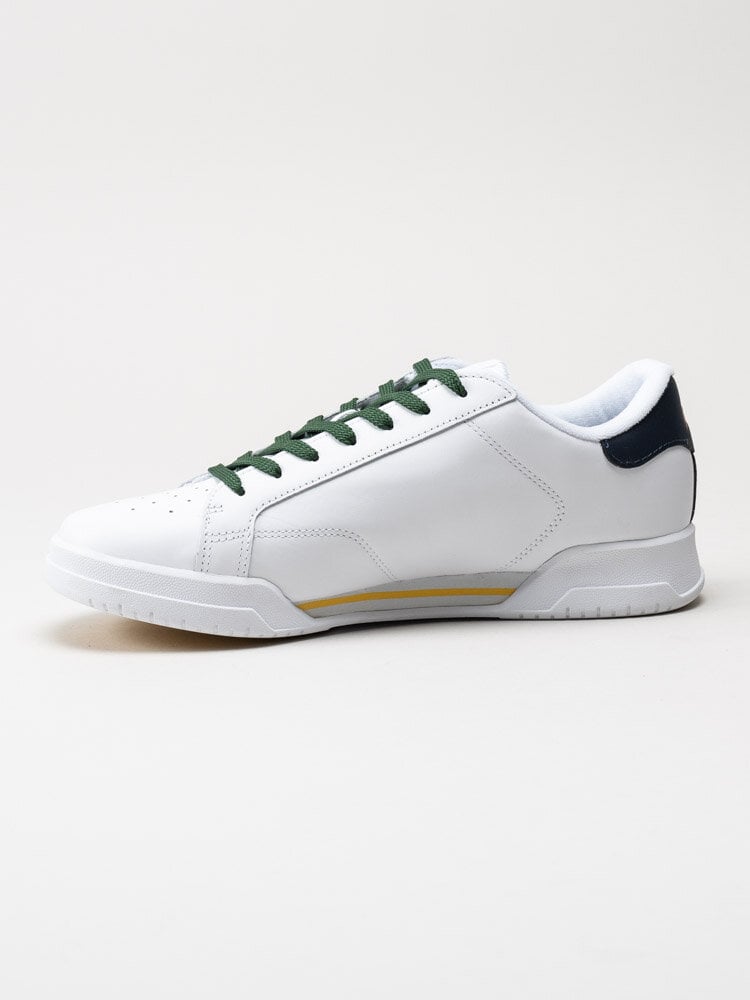 Lacoste - Twin Serve 0721 2 - Vita sneakers i skinn