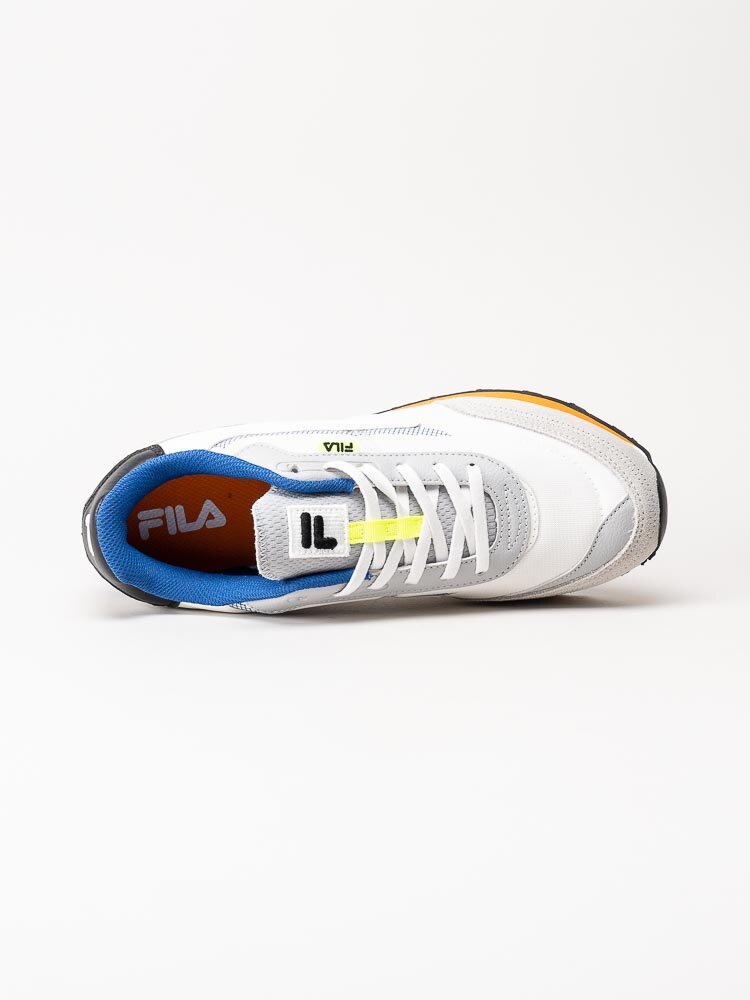 FILA - Retronique 22 - Vita retrosneakers med grå mocka detaljer