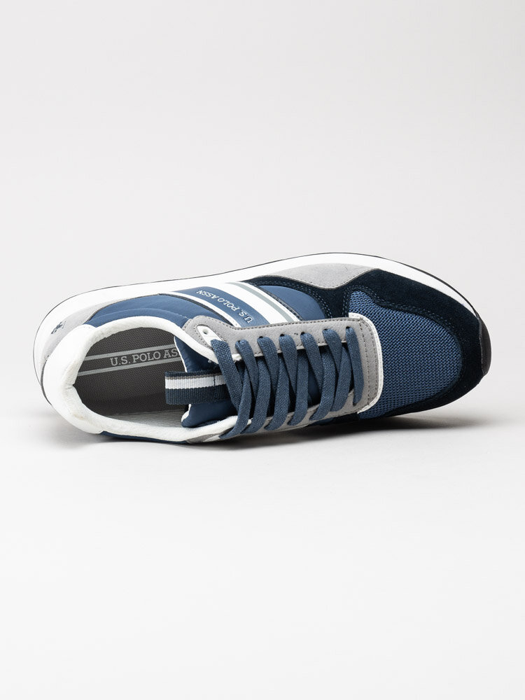 U.S. Polo Assn. - Logan - Blå grå sneakers