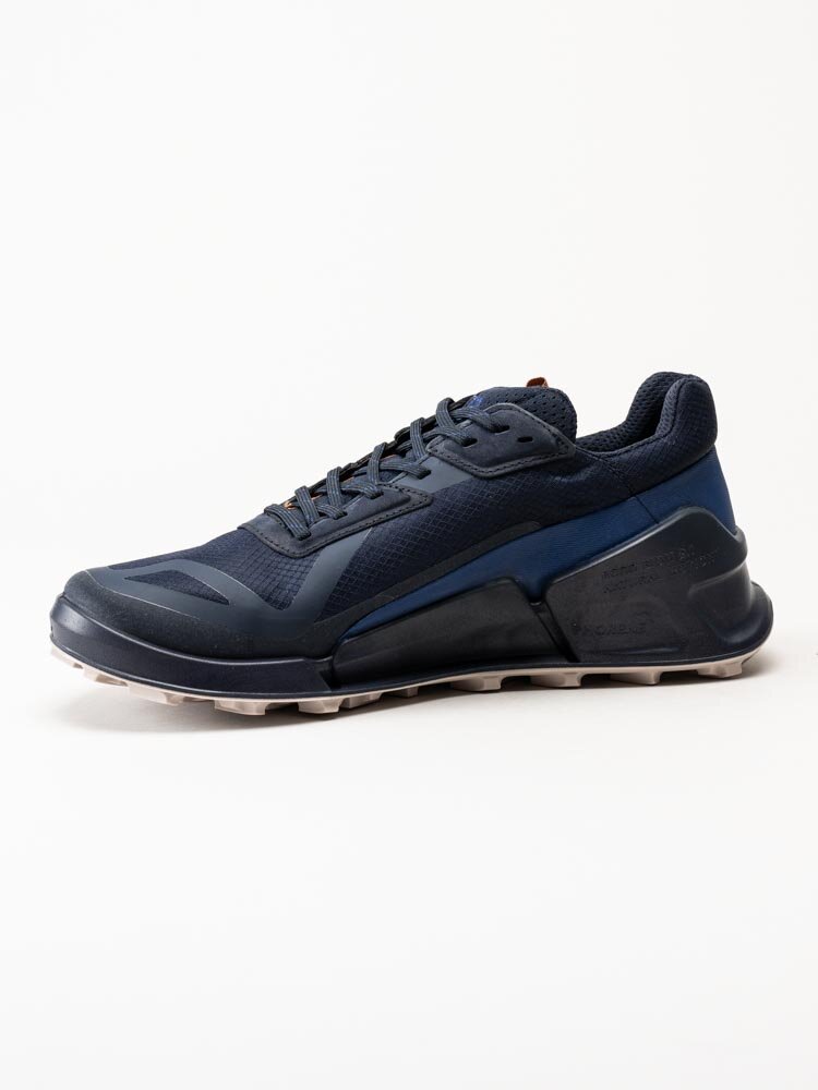 Ecco - Biom 2.1 X Country M - Marinblå sportiga sneakers i textil