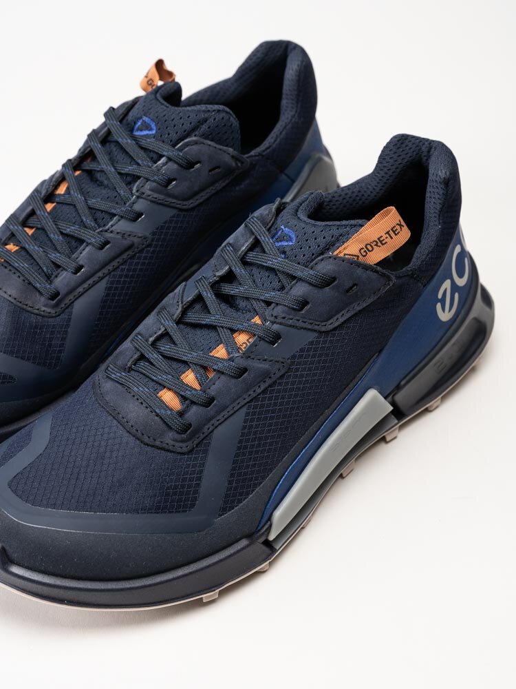 Ecco - Biom 2.1 X Country M - Marinblå sportiga sneakers i textil