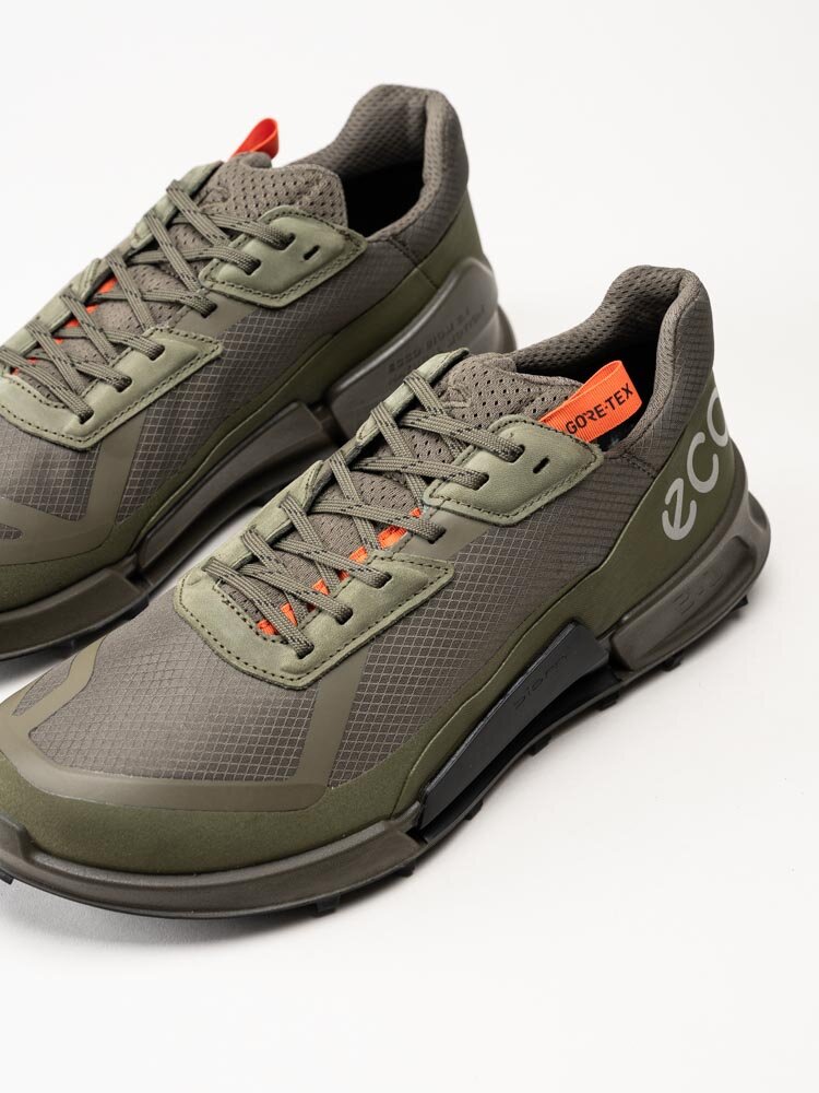 Ecco - Biom 2.1 X Country M - Gröna sportiga sneakers i textil