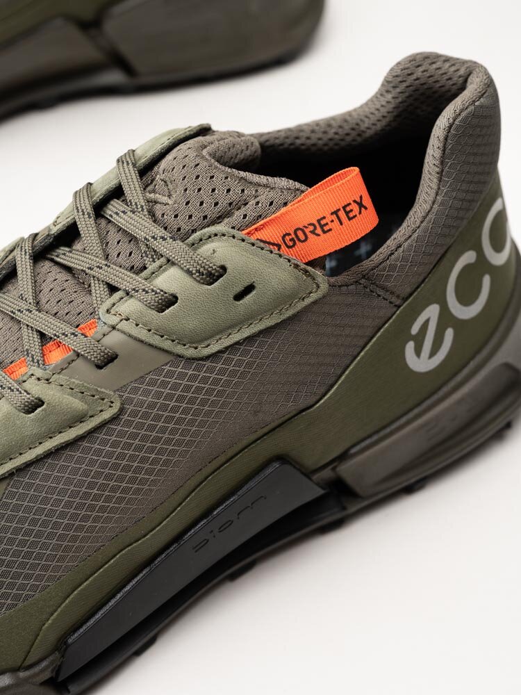 Ecco - Biom 2.1 X Country M - Gröna sportiga sneakers i textil