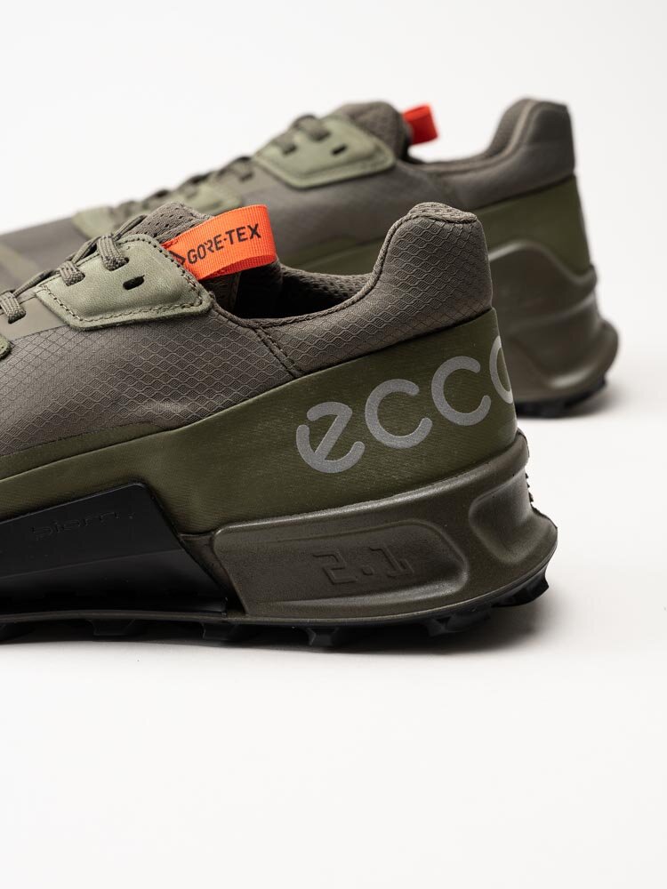 Ecco - Biom 2.1 X Country M - Gröna sportiga sneakers i textil