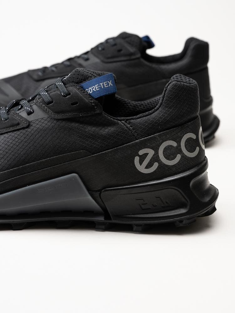 Ecco - Biom 2.1 X Country M - Svarta sportiga sneakers i textil