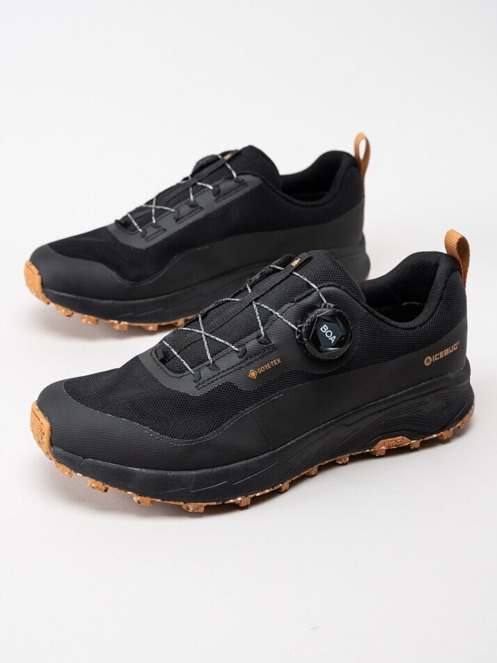 Icebug - Haze M RB9X GTX - Svarta sportskor med gore-tex