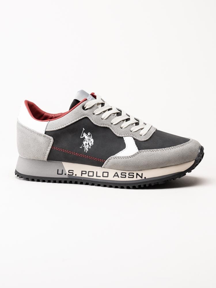 U.S. Polo Assn. - Cleef002 - Grå sneakers i mocka