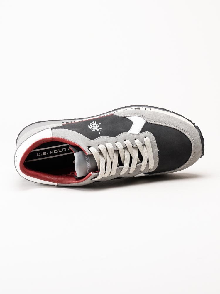 U.S. Polo Assn. - Cleef002 - Grå sneakers i mocka