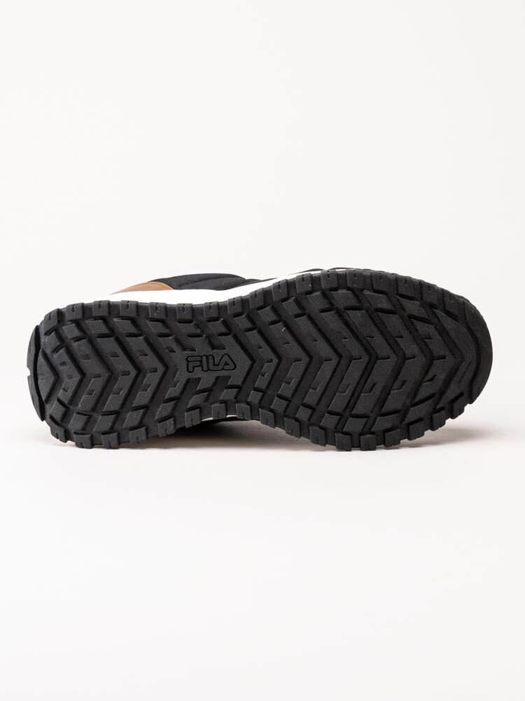 FILA - Hikerbooster Low - Svarta sneakers med bruna detaljer