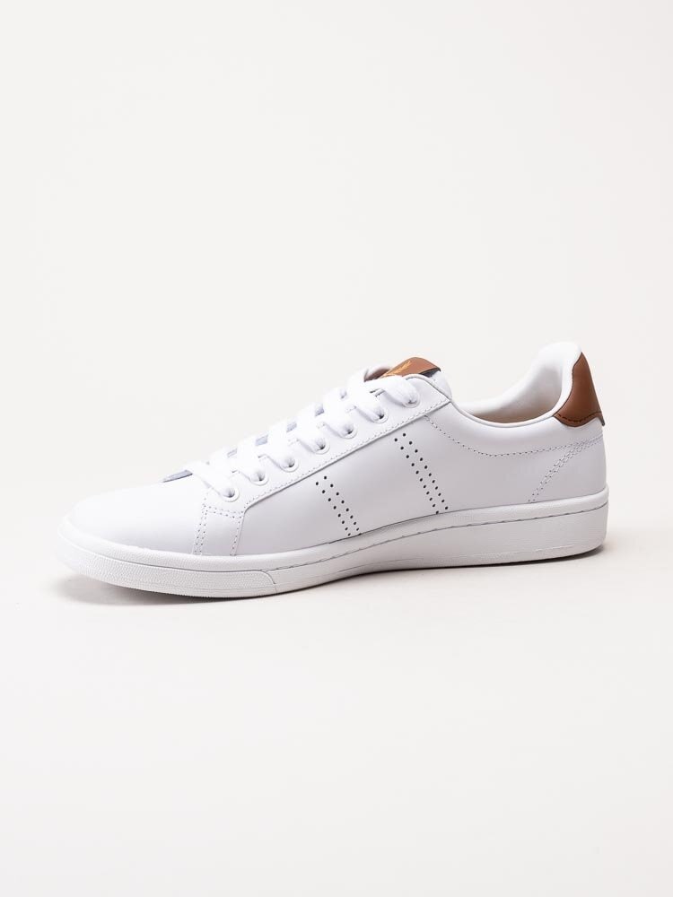 Fred Perry - B721 Leather - Vita tennis sneakers i skinn