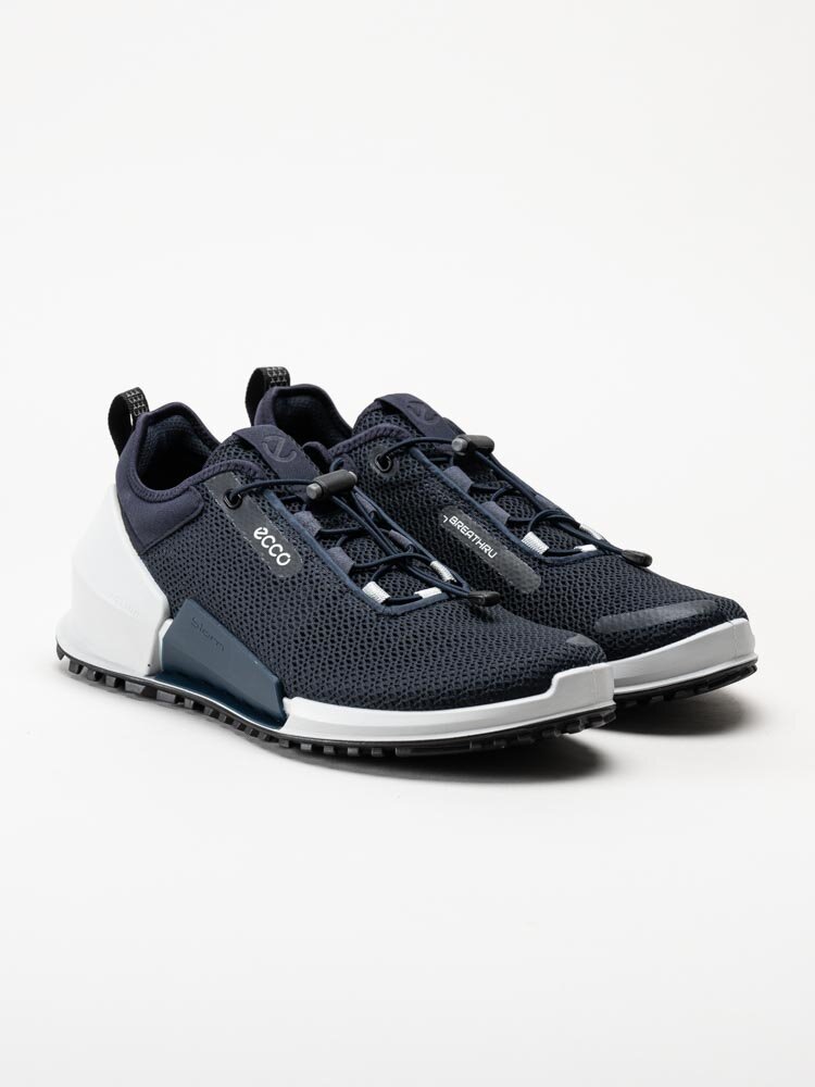 Ecco - Biom 2.0 M - Mörkblå sportiga sneakers