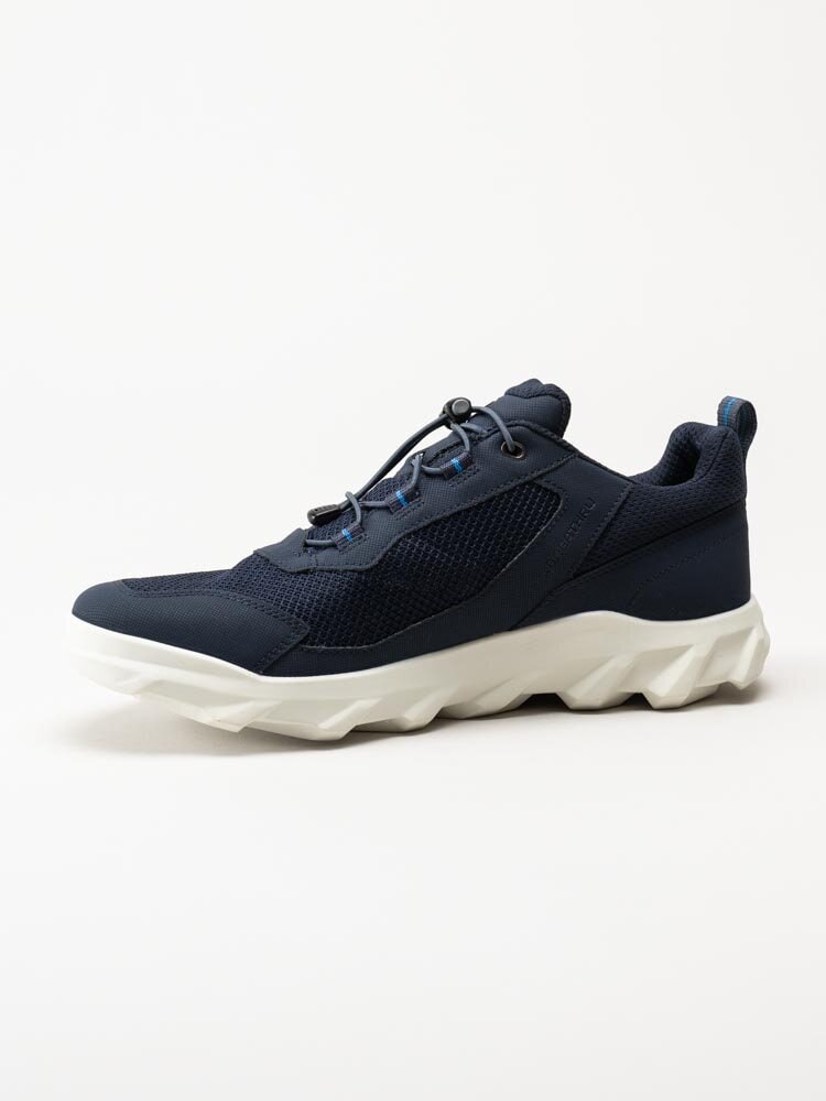 Ecco - Mx M - Mörkblå sneakers i textil