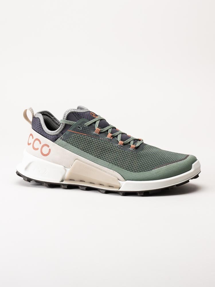 Ecco - Biom 2.1 X Country M - Gröna sportiga slip on sneakers