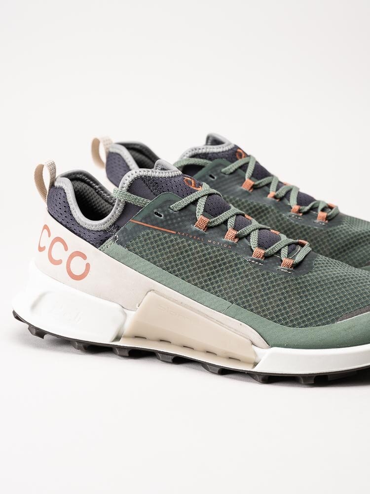Ecco - Biom 2.1 X Country M - Gröna sportiga slip on sneakers