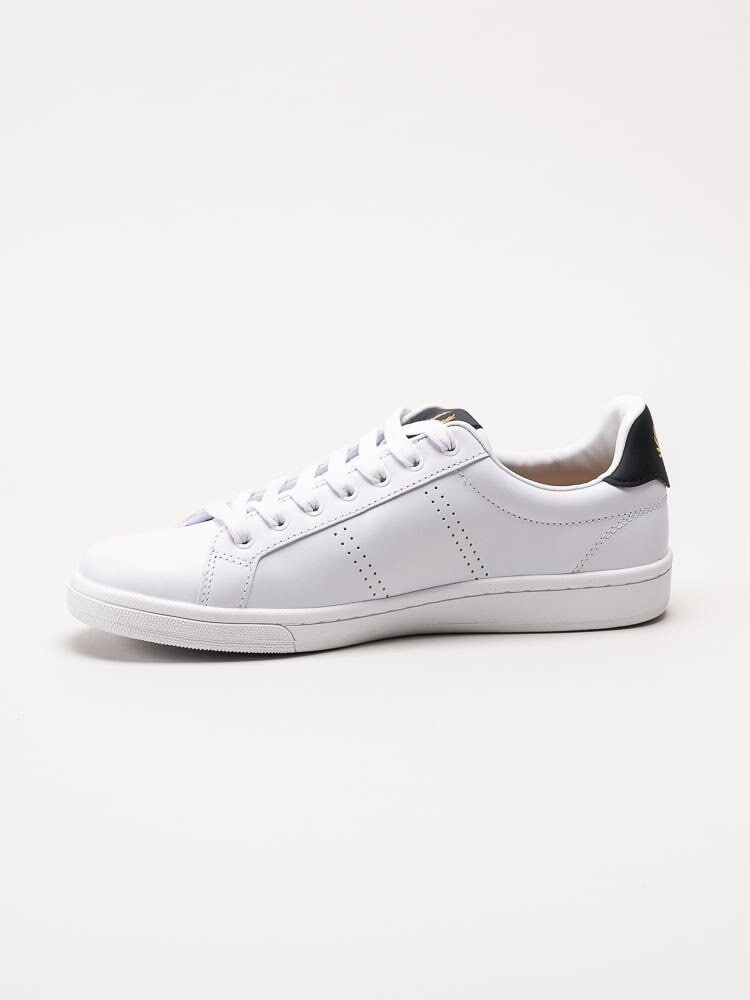 Fred Perry - B721 leather - Vita sneakers i skinn