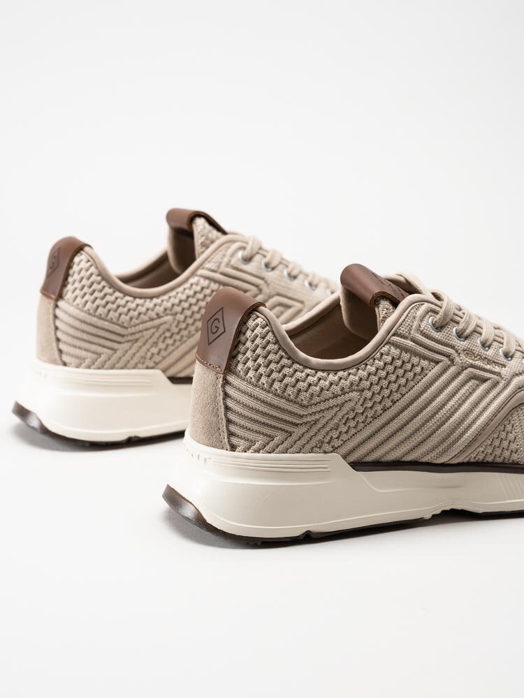 Gant Footwear - Beeker - Beige sneakers i textil