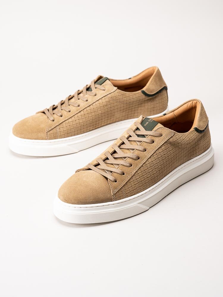 Playboy Footwear - Brian - Beige sneakers i mocka