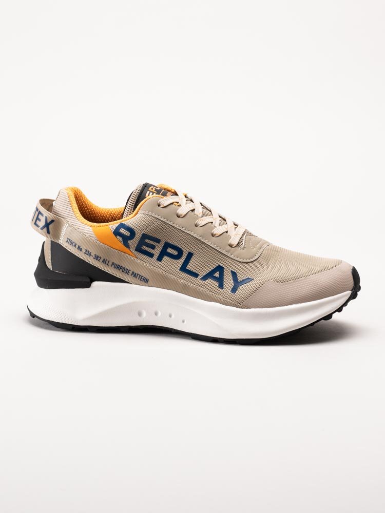 Replay - Altair Gore Summer - Beige sneakers med Gore-Tex