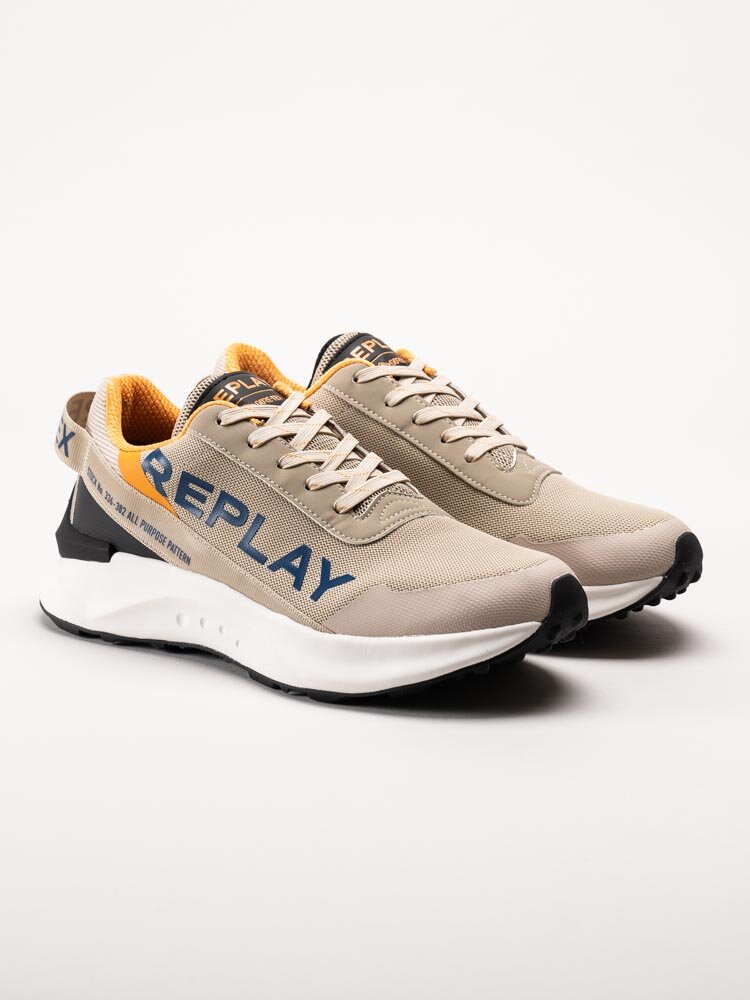 Replay - Altair Gore Summer - Beige sneakers med Gore-Tex