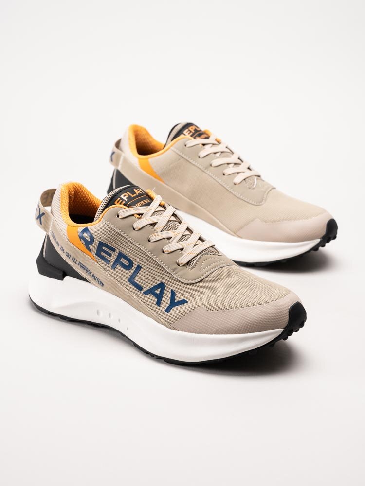 Replay - Altair Gore Summer - Beige sneakers med Gore-Tex