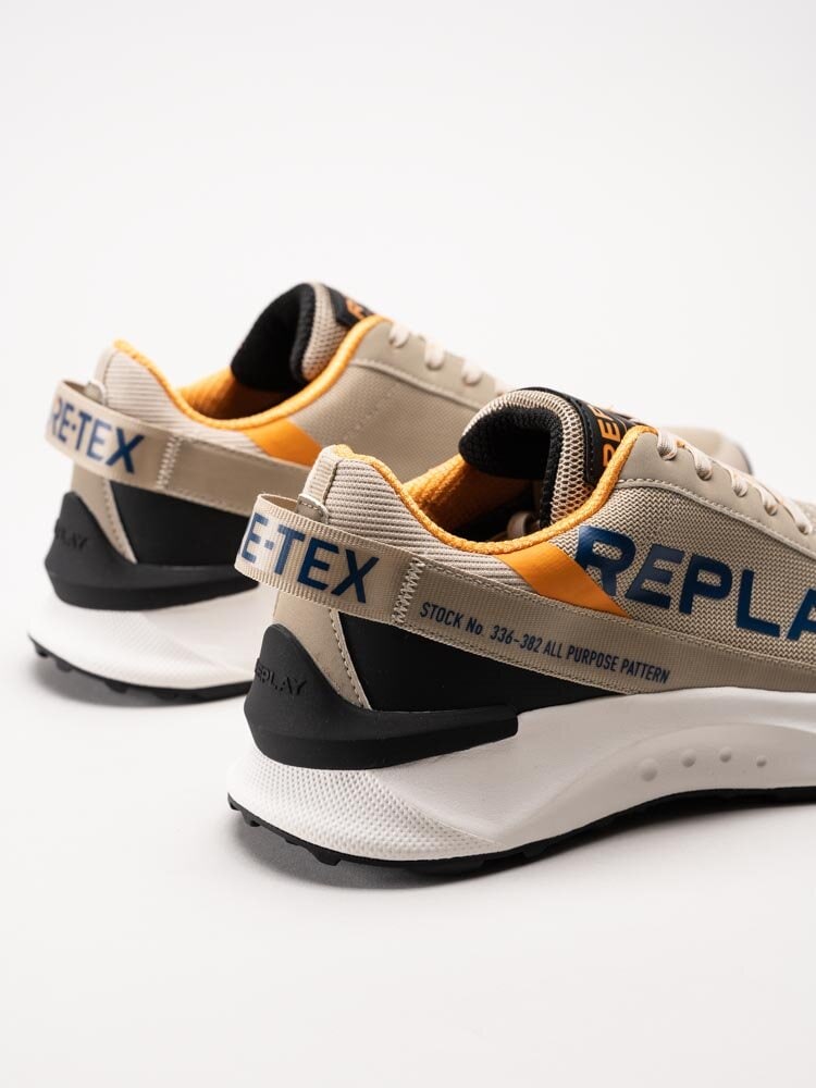 Replay - Altair Gore Summer - Beige sneakers med Gore-Tex