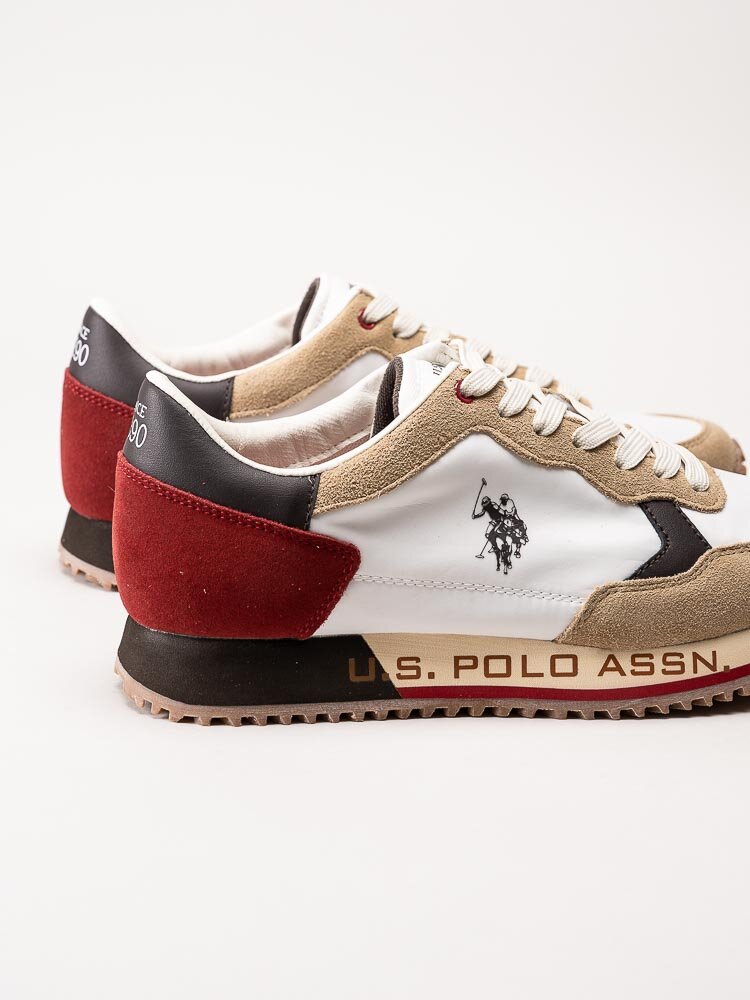 U.S. Polo Assn. - CLEEF001A - Multifärgade sneakers i textil och mocka