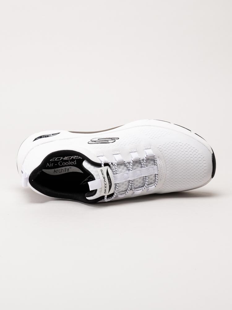 Skechers - Skech-Air Arch Fit-Billo - Vita sportiga sneakers i textil