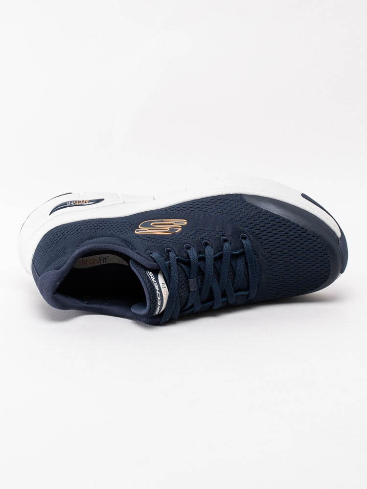 Skechers - Arch Fit - Mörkblå sportskor i textil