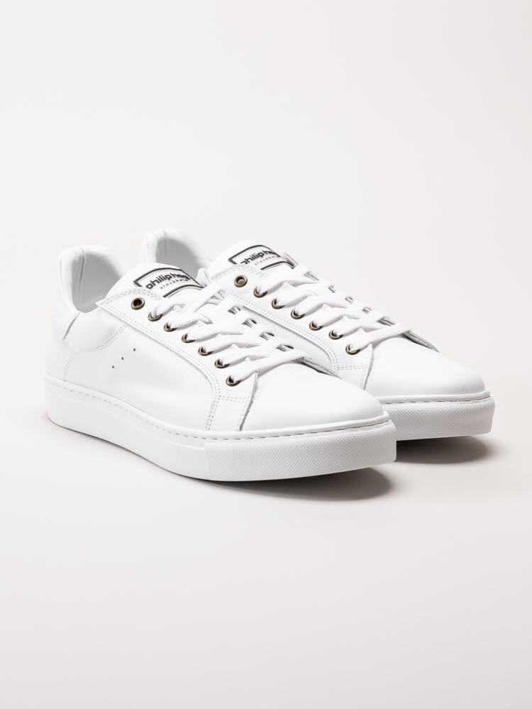 Philip Hog - Lukas - Vita sneakers i skinn