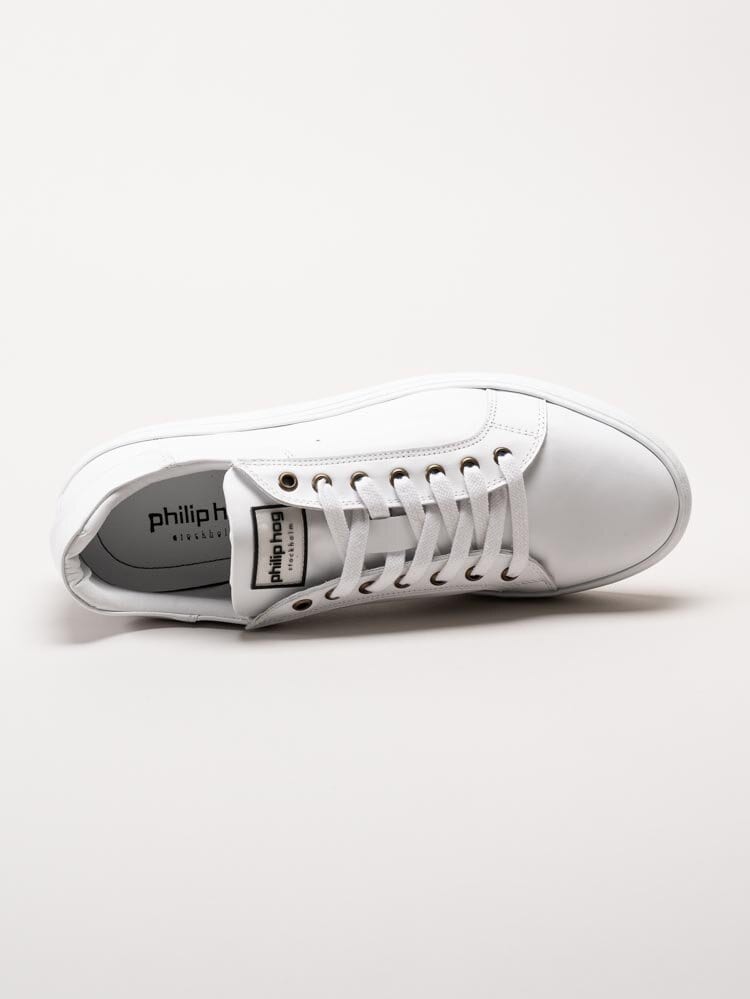 Philip Hog - Lukas - Vita sneakers i skinn