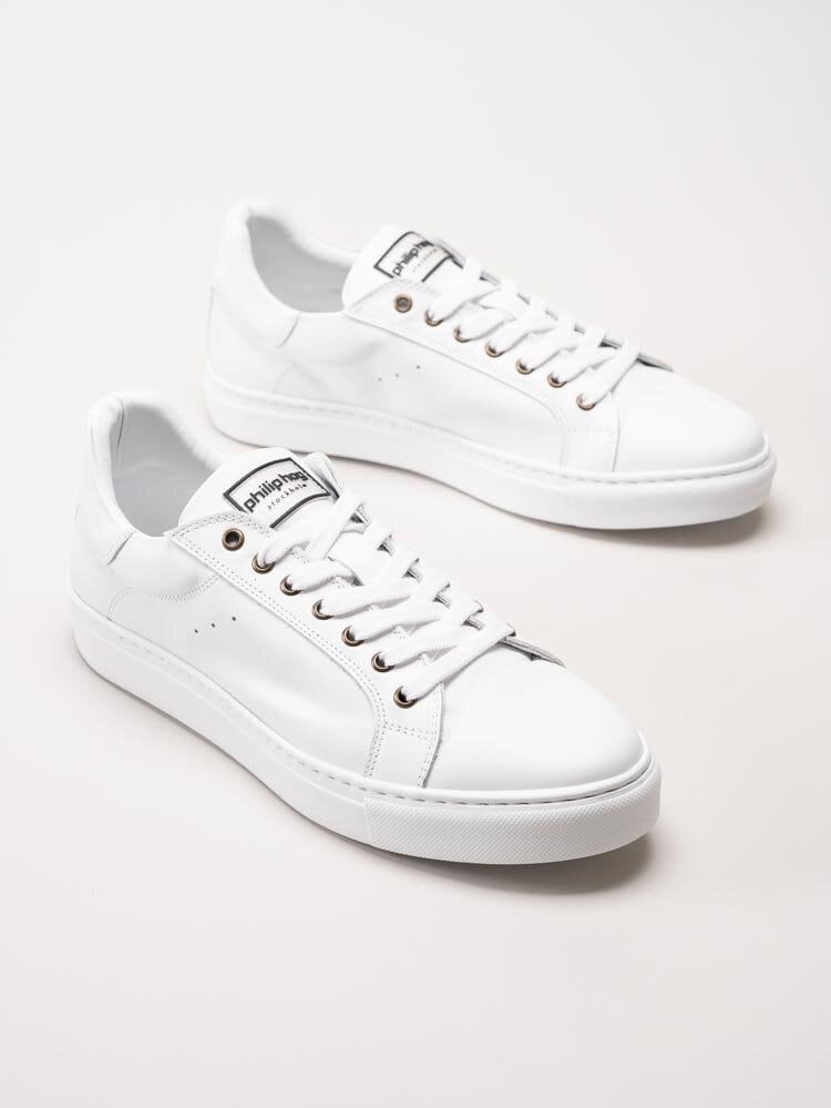 Philip Hog - Lukas - Vita sneakers i skinn