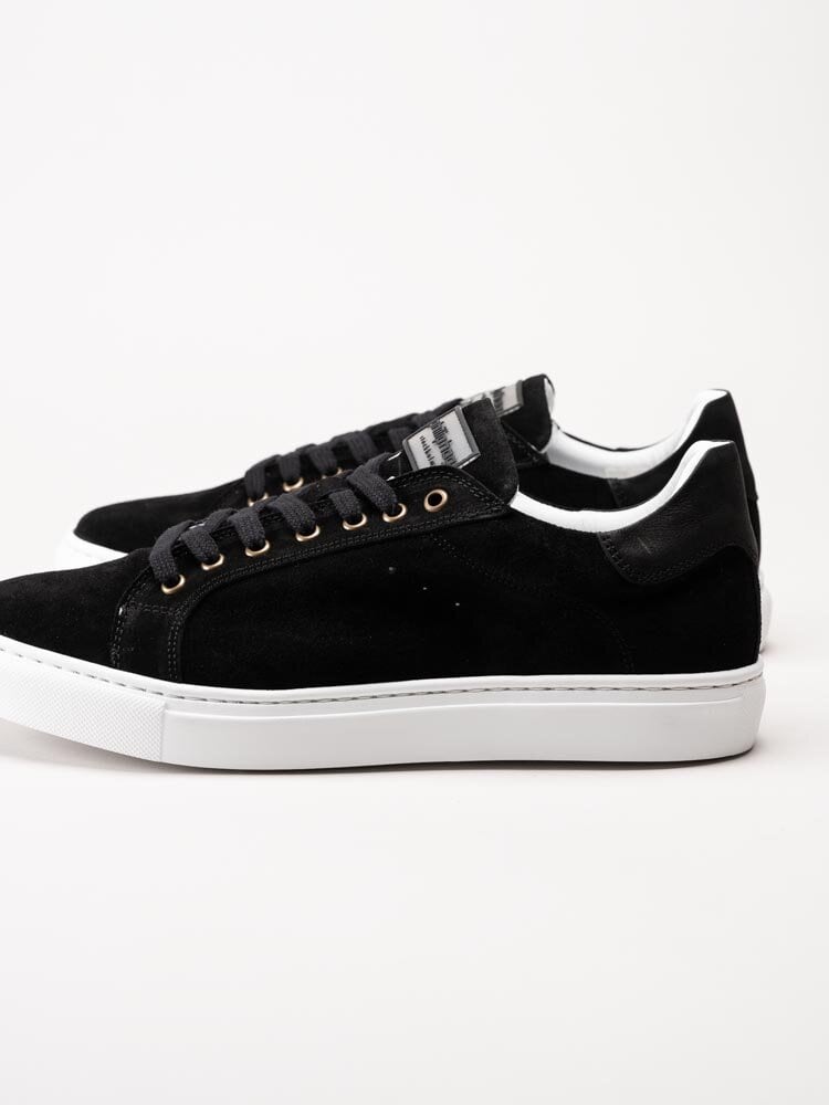 Philip Hog - Lukas - Svarta sneakers i mocka