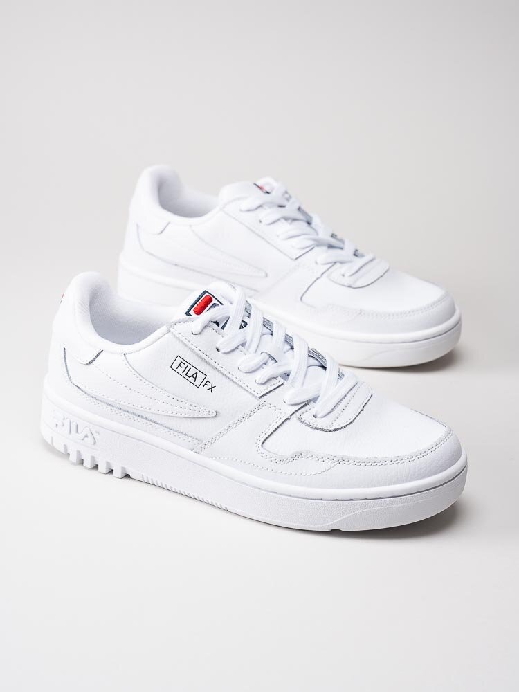 FILA - Fxventuno L Low - Vita sneakers i skinn