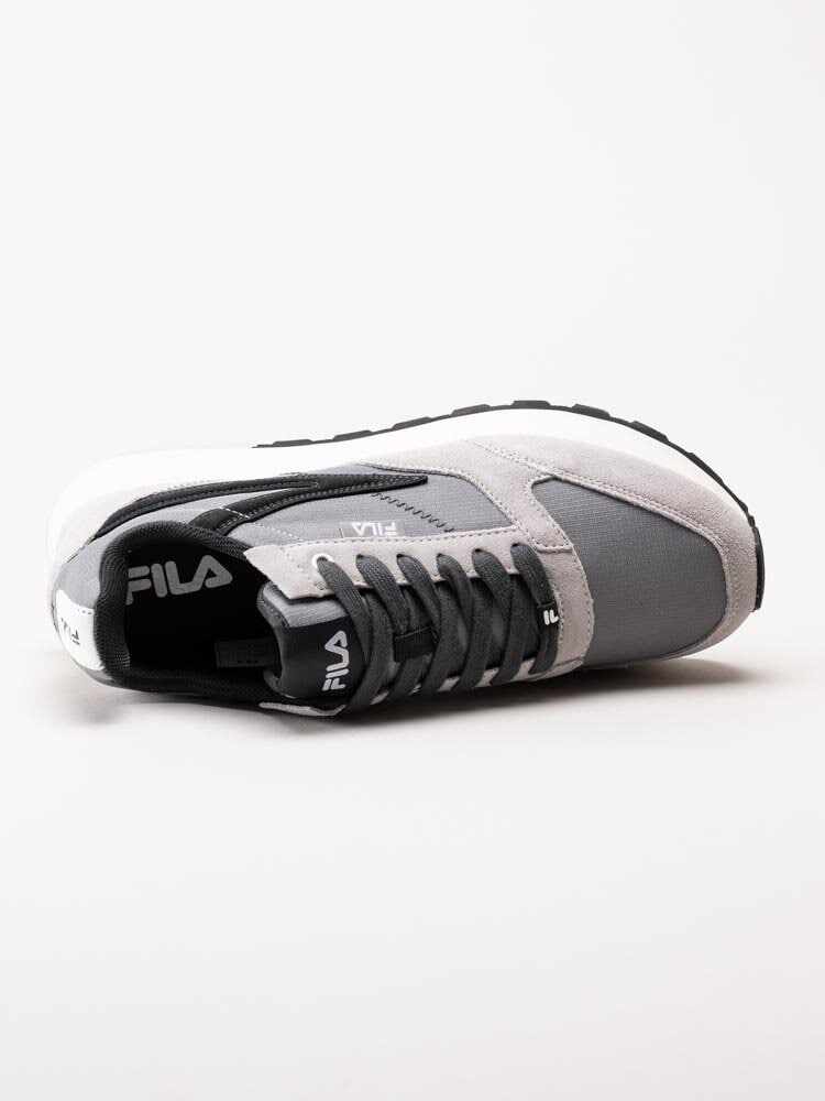 FILA - Run Formation - Grå retrosneakers i mocka