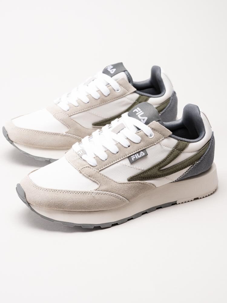 FILA - Run Formation - Beige retrosneakers i mocka