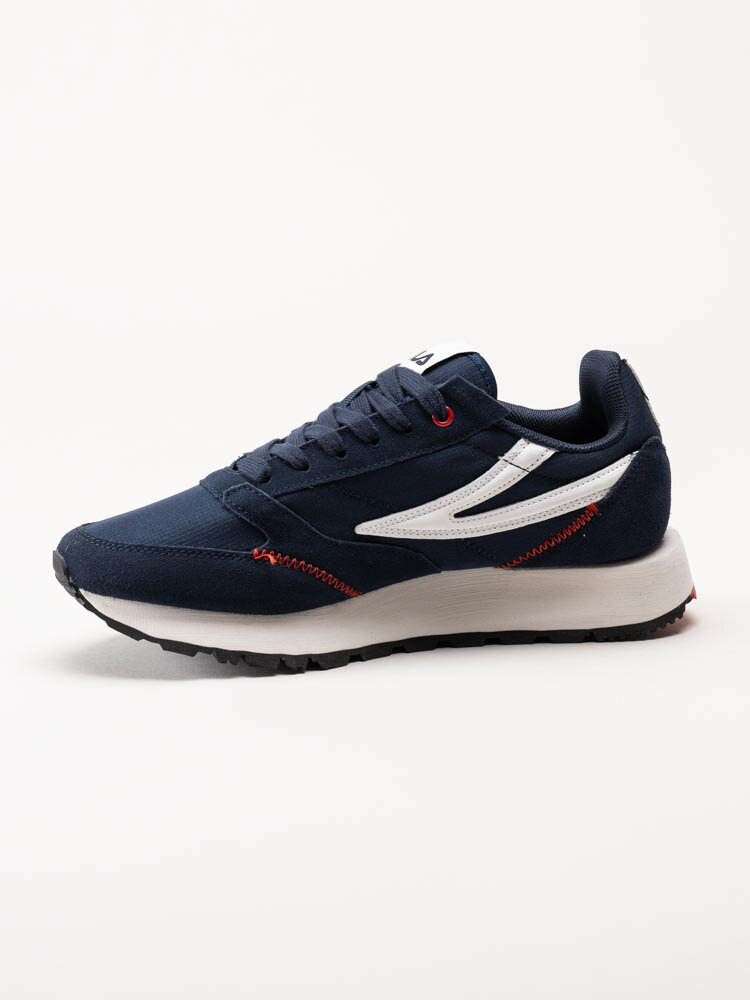 FILA - Run Formation - Marinblå retrosneakers i mocka