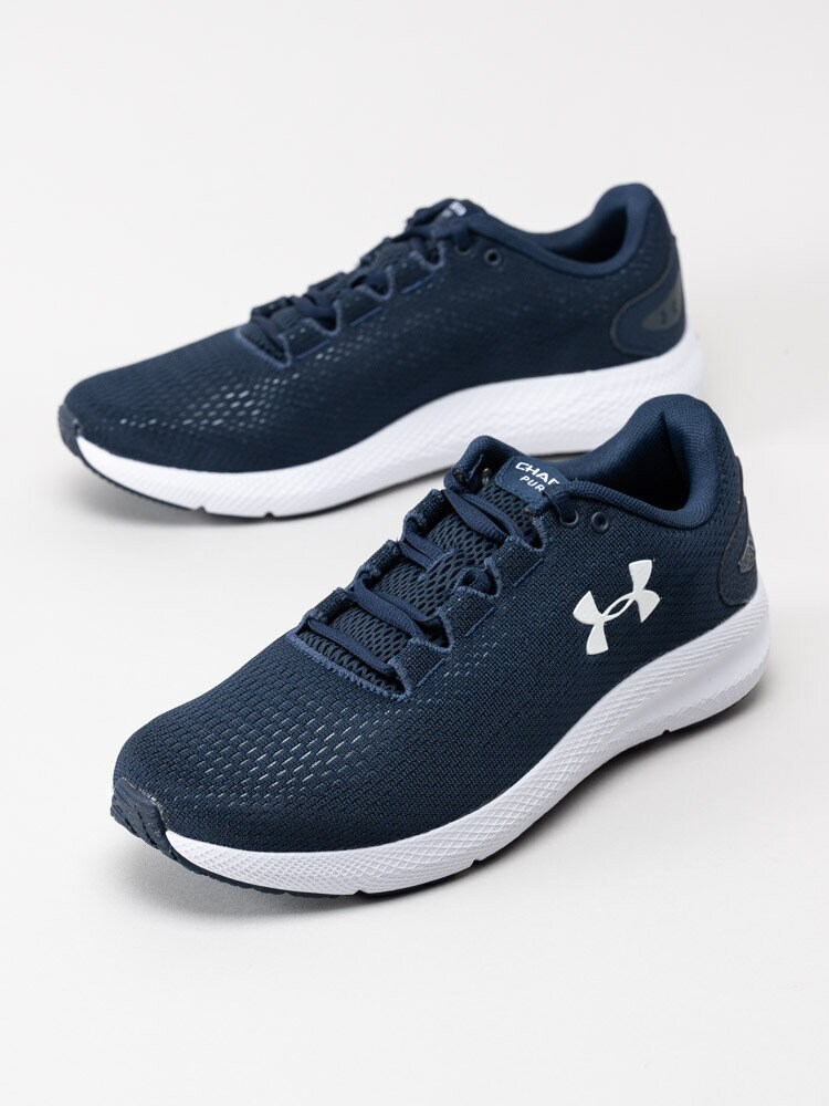 Under Armour - Charged Pursuit 3 - Blå sneakers i textil