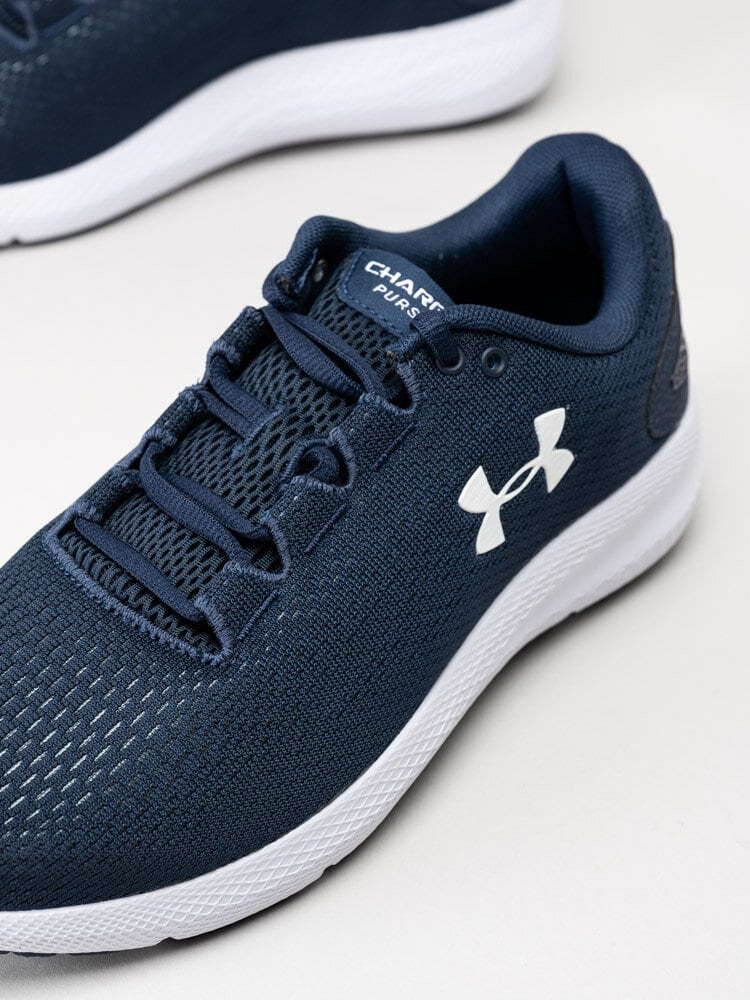 Under Armour - Charged Pursuit 3 - Blå sneakers i textil