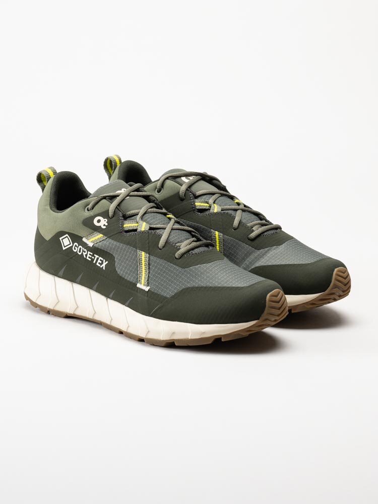 Zero C Shoes - City Hopper Low 1 GTX M - Gröna sneakers med Gore-Tex