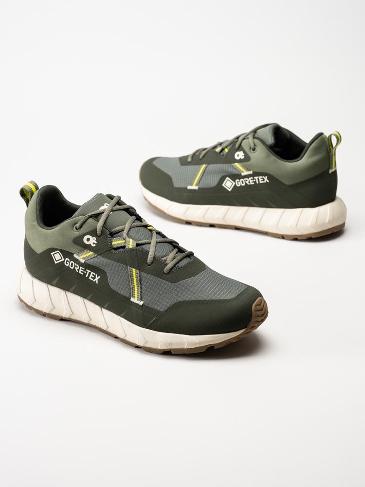 Zero C Shoes - City Hopper Low 1 GTX M - Gröna sneakers med Gore-Tex