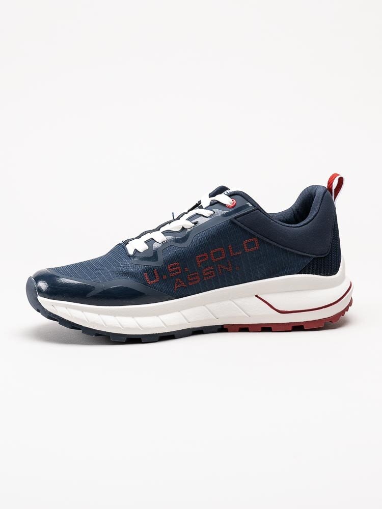U.S. Polo Assn. - Seth001M - Mörkblå sneakers med stor röd logga