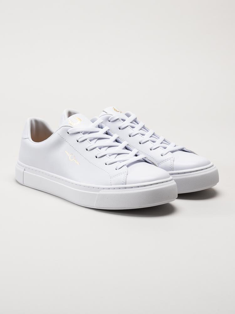 Fred Perry - B71 Leather - Vita sneakers i skinn