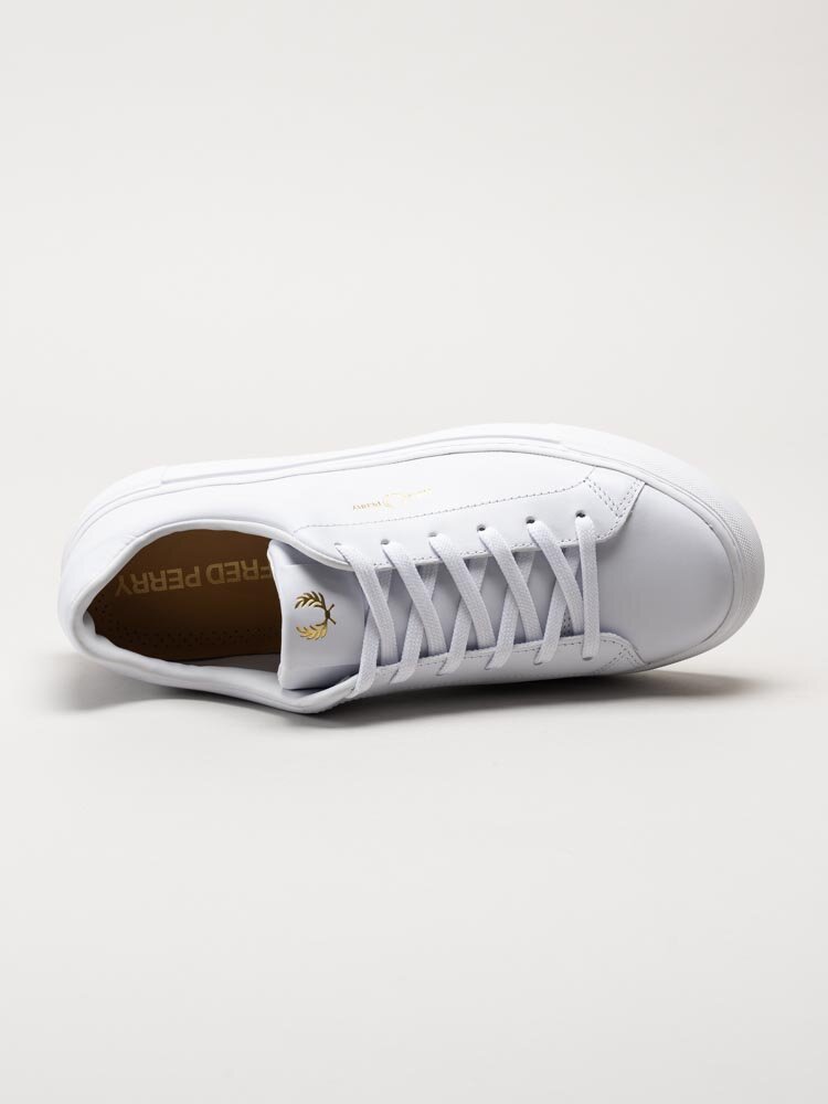 Fred Perry - B71 Leather - Vita sneakers i skinn