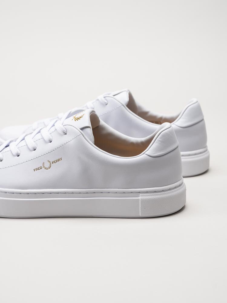 Fred Perry - B71 Leather - Vita sneakers i skinn