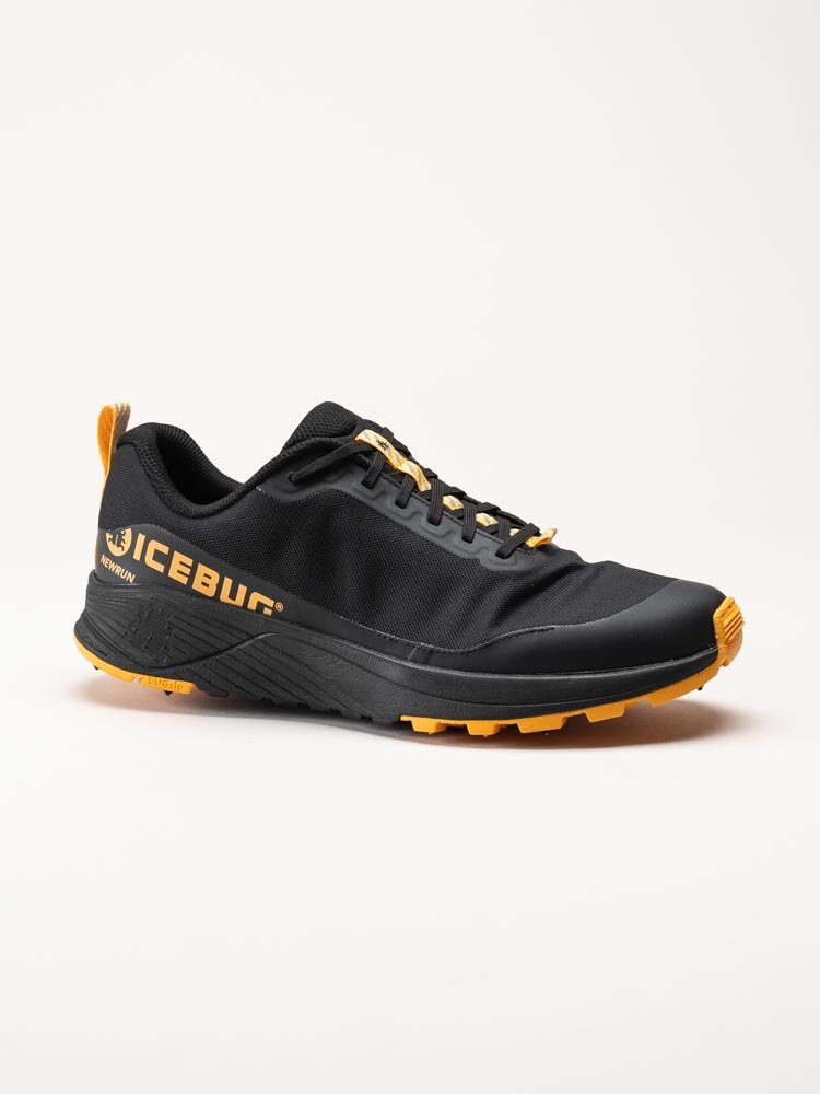 Icebug - NewRun Mens BUGrip - Svarta löparskor med dubbar