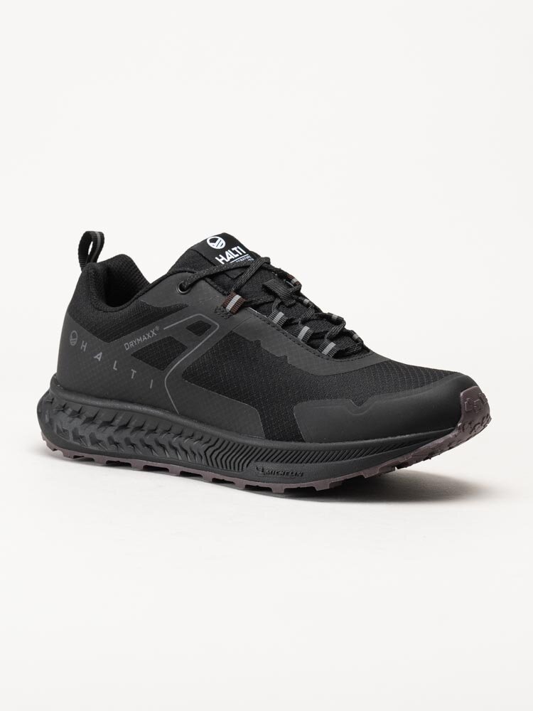 Halti - Pallas Low 2 m DX hybrid - Svarta vattentäta sneakers