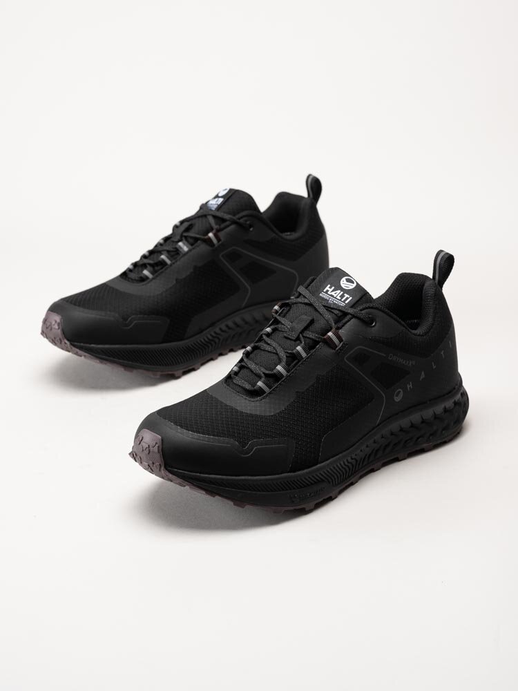 Halti - Pallas Low 2 m DX hybrid - Svarta vattentäta sneakers