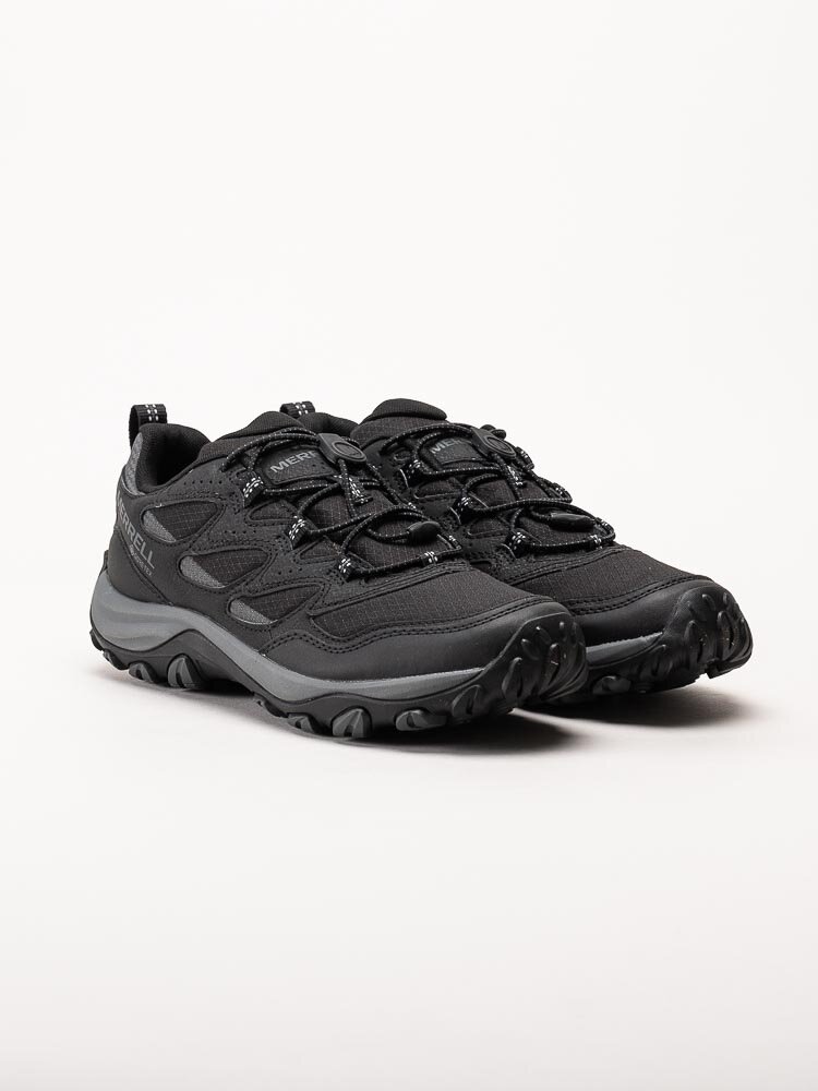 Merrell - West Rim Sport GTX Stretch - Svarta sportskor med Gore-Tex