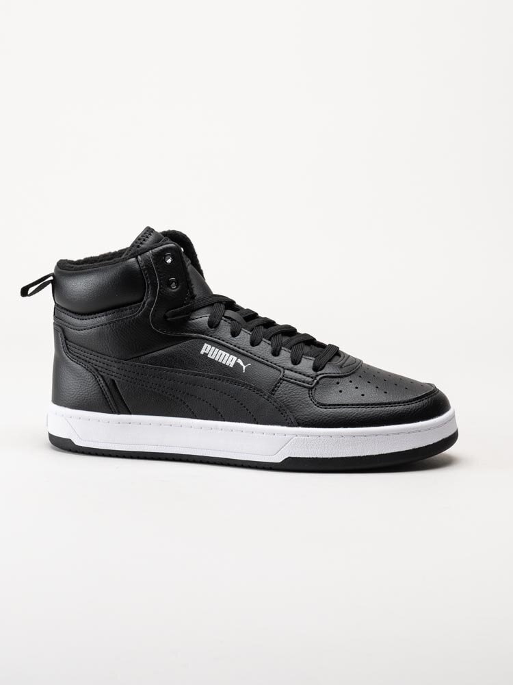 Puma - Caven 2.0 Mid WTR - Svarta höga sneakers i skinnimitation